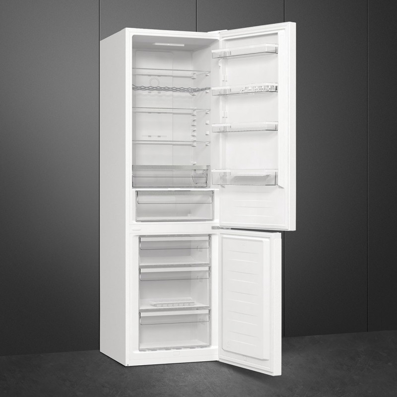 Combi Smeg FC20WDNE, 200 cm alto, color blanco, L,