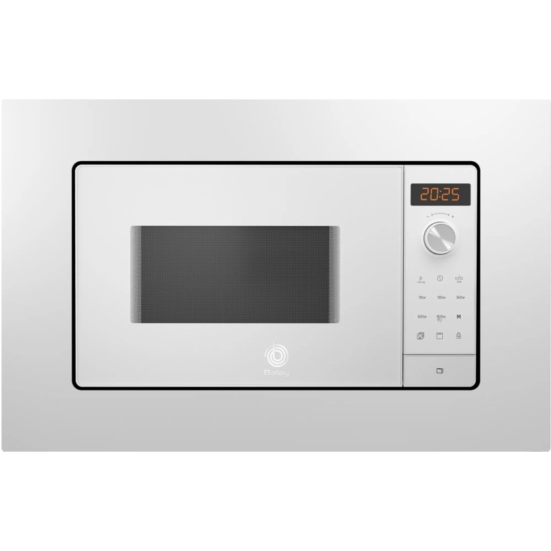 Balay 3CG6142B3 microondas Integrado Microondas con grill 20 L 800 W Blanco
