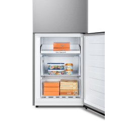 Combi Hisense RB390N4ACE, 300 litros, Inox, 185x6E