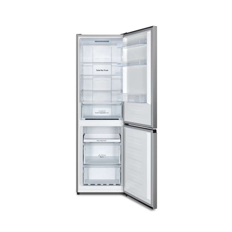 Combi Hisense RB390N4ACE, 300 litros, Inox, 185x6E