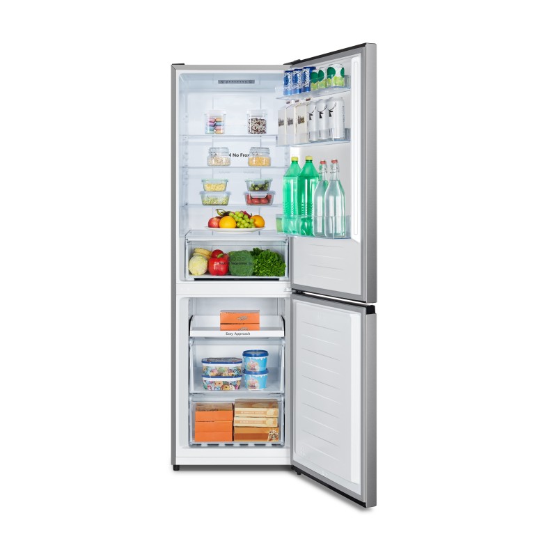 Combi Hisense RB390N4ACE, 300 litros, Inox, 185x6E