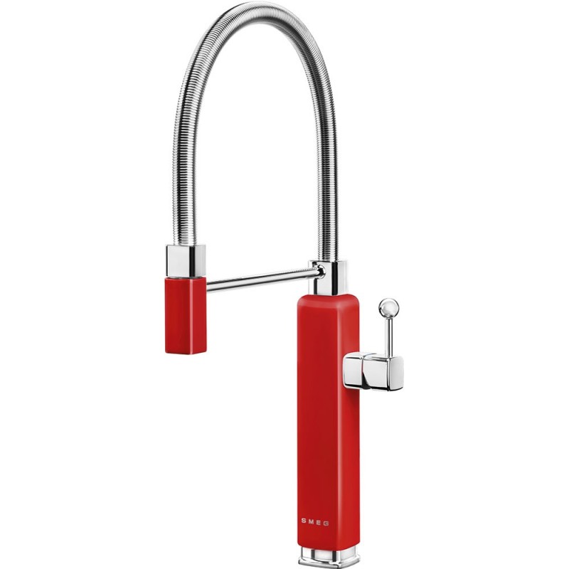 Grifo Smeg MDF50RD, para fregadero, colo