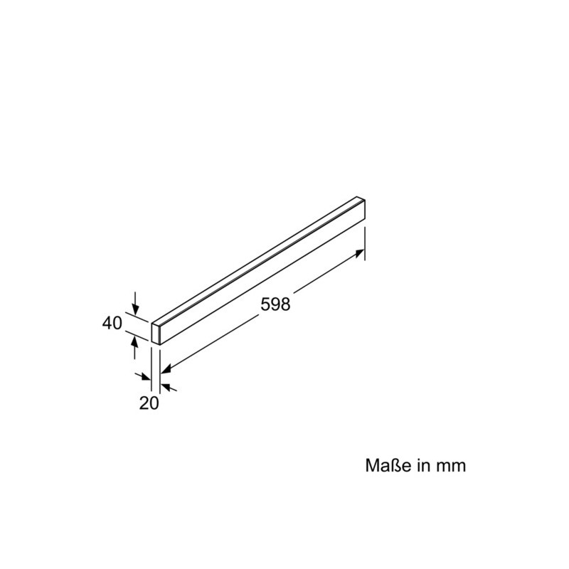 SIEMENS, LZ46850, Extracción, Accesorio, Frontal n