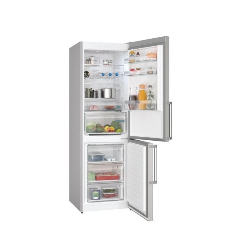 Siemens iQ300 KG36N7ICT nevera y congelador Independiente 321 L C Acero inoxidable