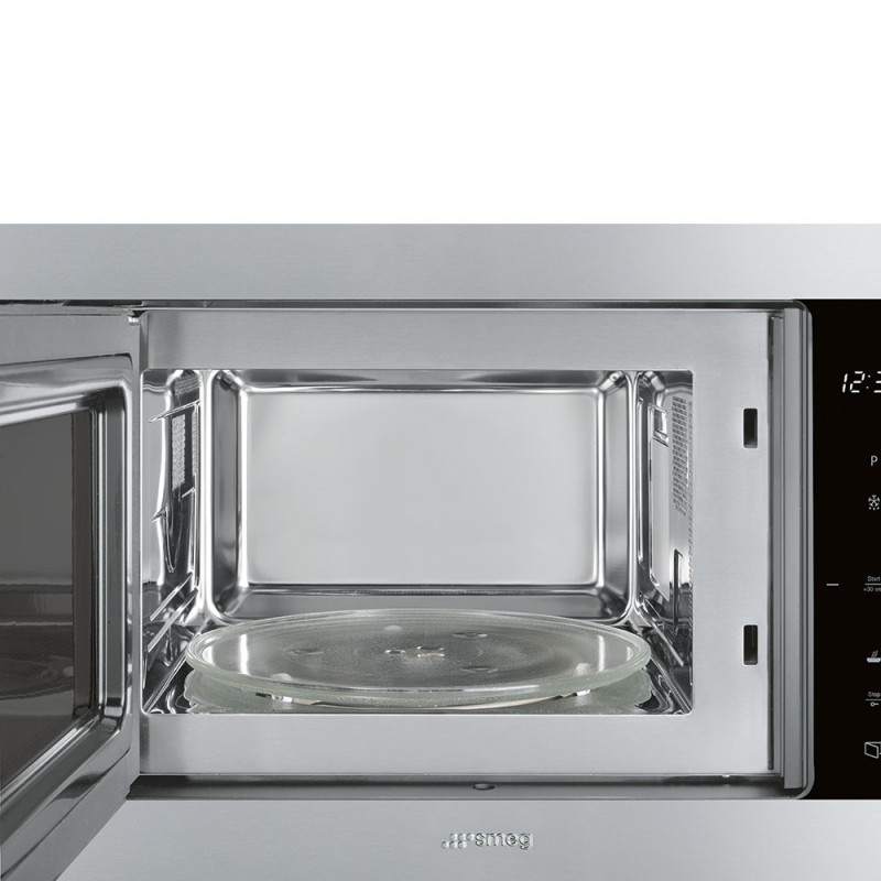 Microondas Smeg FMI325X, con grill, Esté