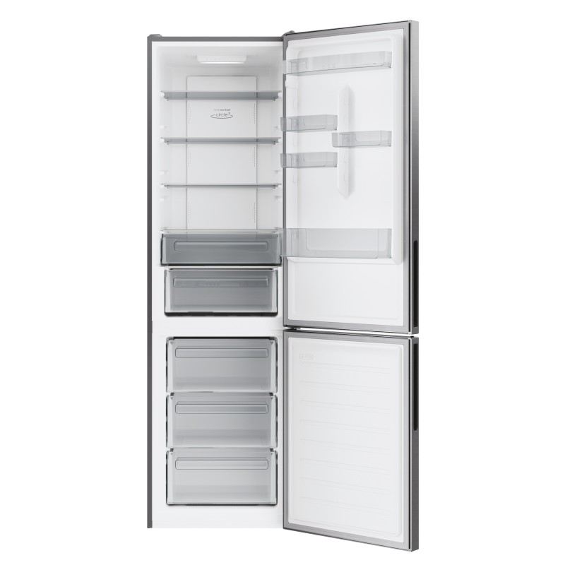 Candy Fresco CCE4T620EX Independiente 377 L E Plata