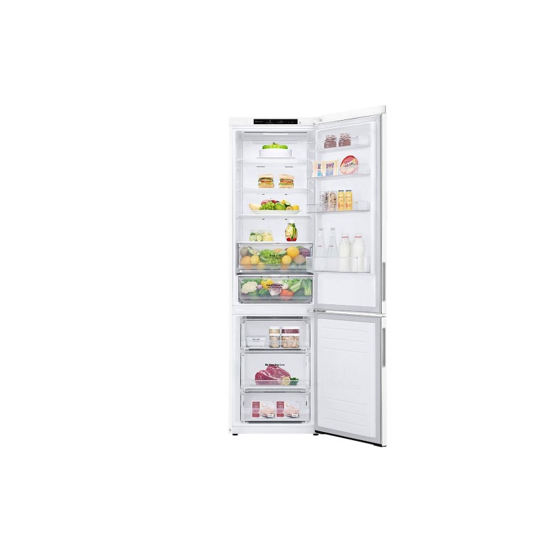 Combi LG GBP62SWNGN, D, 203, Interior, Blanco