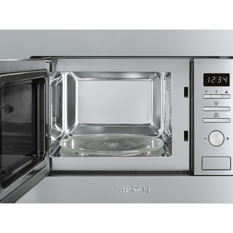 Microondas Smeg FMI017X, con grill, Esté