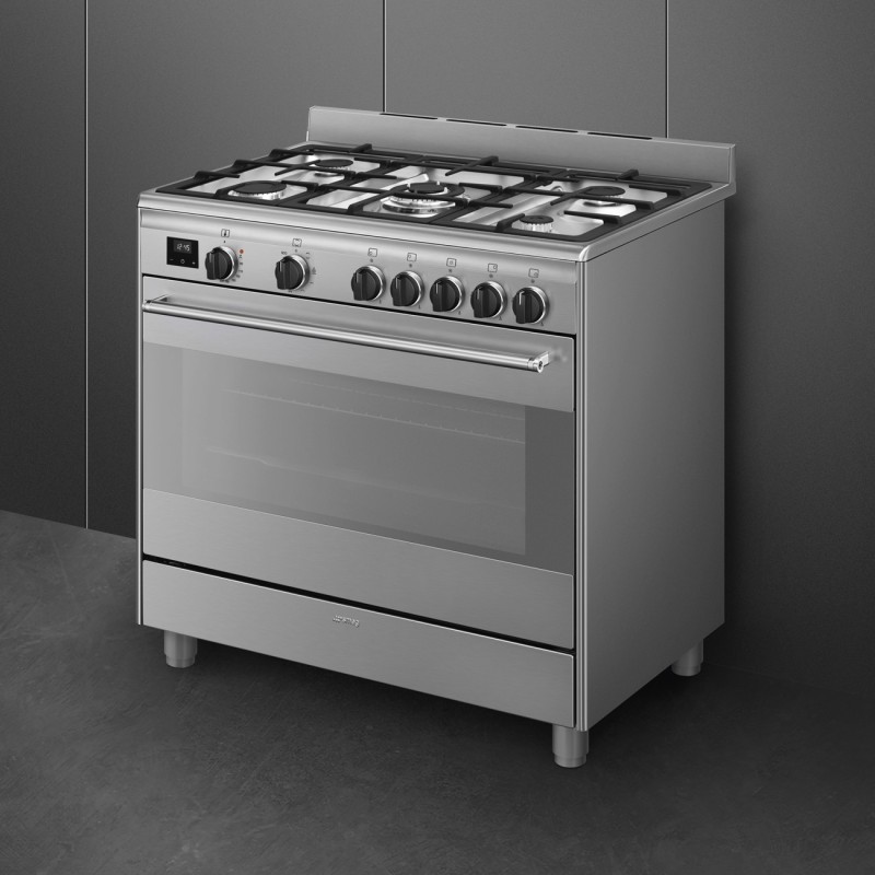 Cocina Smeg BG91X2,  90x60 cm, Concerto,