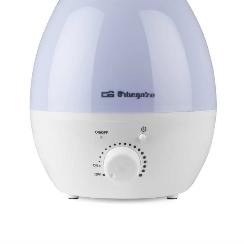 Humidificador Orbegozo HU2028. Incrementa y regula