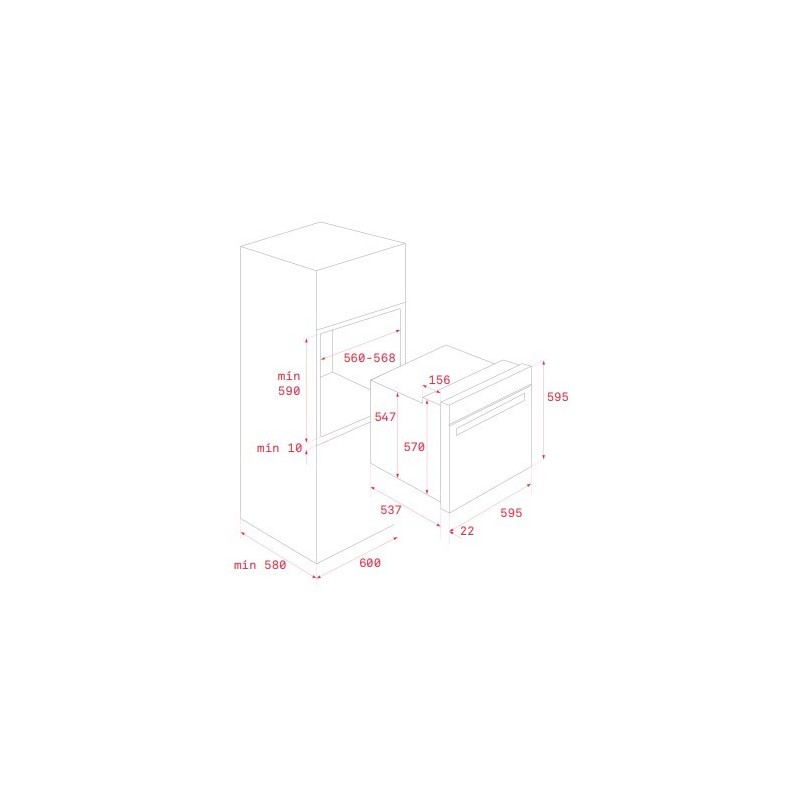 Horno Teka IOVEN P DUALCLEAN, Display TF