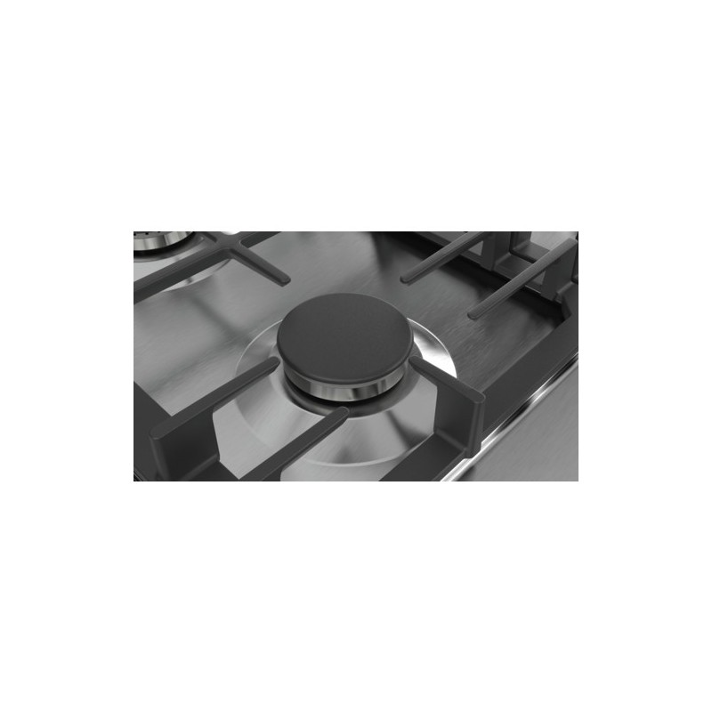 Bosch PCC6A5B90 hobs Acero inoxidable Integrado Encimera de gas 3 zona(s)