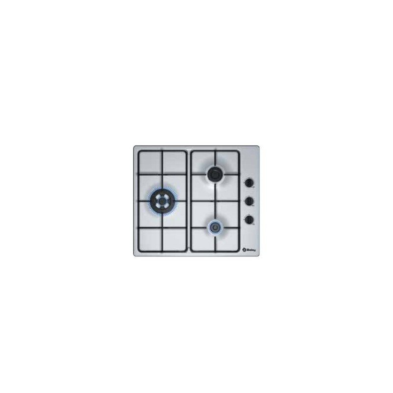 Balay 3ETX463MB hobs Plata Integrado Encimera de gas 3 zona(s)