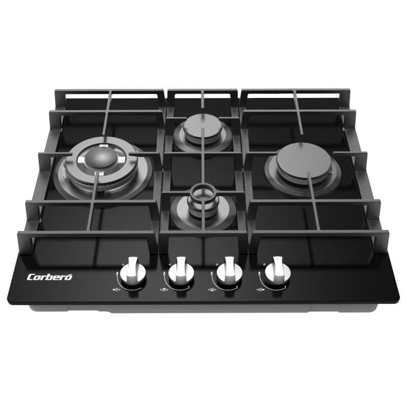 Placa Corbero CPCGM4F4121N,  Cristal Gas 60 x 52 x