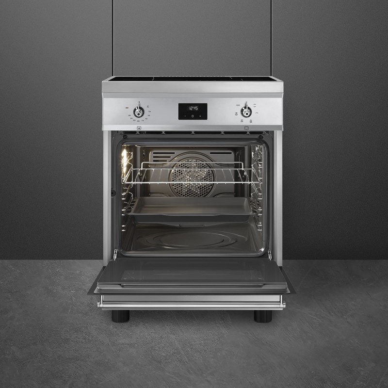 Cocina Smeg C6IMXT2,  60x60 cm, Sinfonia