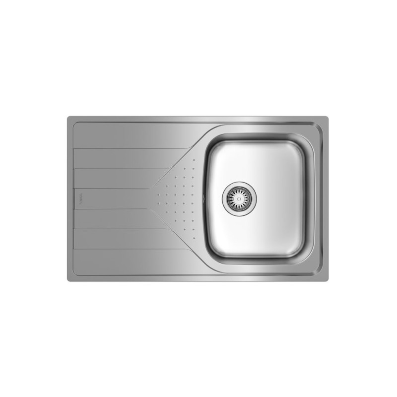 Teka Tekaway Universe 45 T-XP 1C 1E + IN 915 Lavabo sobre-encimera Rectangular Acero inoxidable