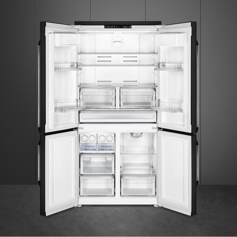 Americano Smeg FQ960BL5,  4 puertas Victoria, col