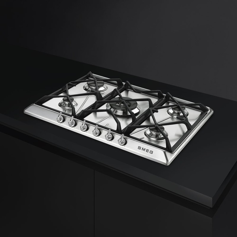 Placa Smeg SR975XGH,  de Gas Victoria, c