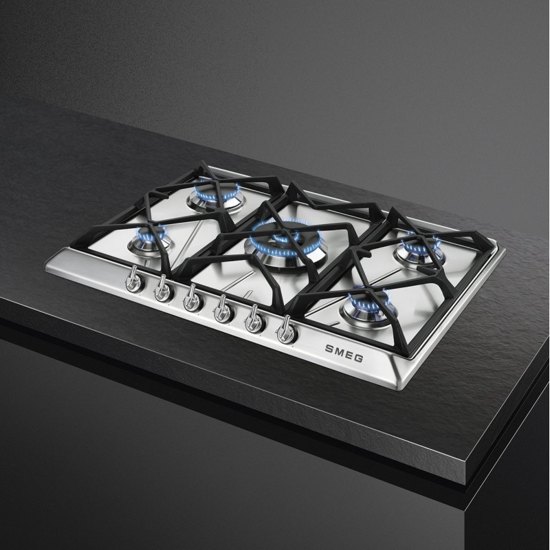 Placa Smeg SR975XGH,  de Gas Victoria, c