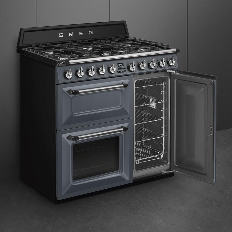 Cocina Smeg TR93GR,  Victoria, color gri