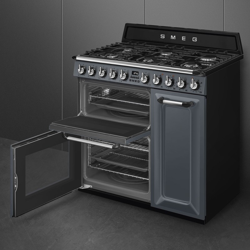Cocina Smeg TR93GR,  Victoria, color gri