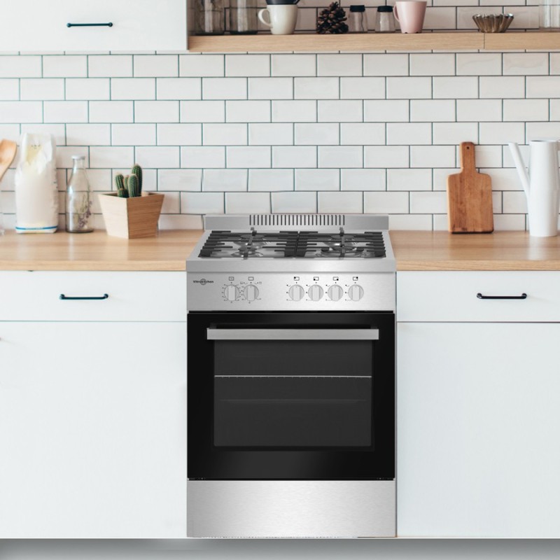 Cocina Vitrok PF6060IBN 4Fgos. (1 Triple) 60x60 I
