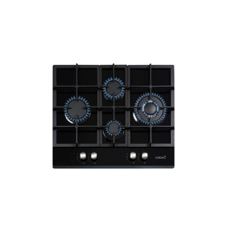 Placa Cata LCI-6031 BK, 4 quemadores de 