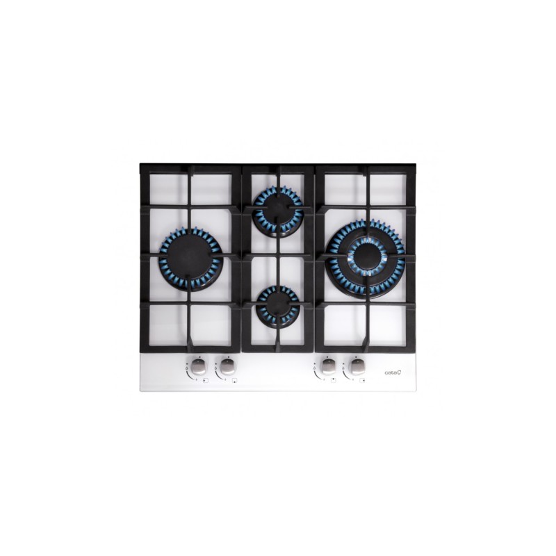 Placa Cata LCI-6031 WH, 4 quemadores de 