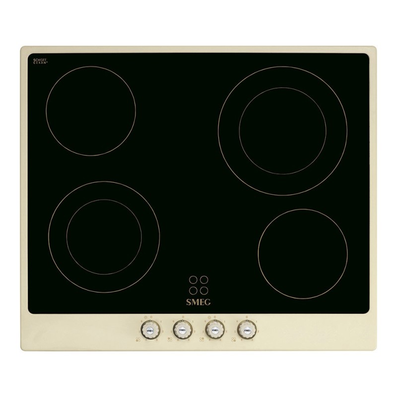 Vitro Smeg P864PO,  Colonial, color Crem