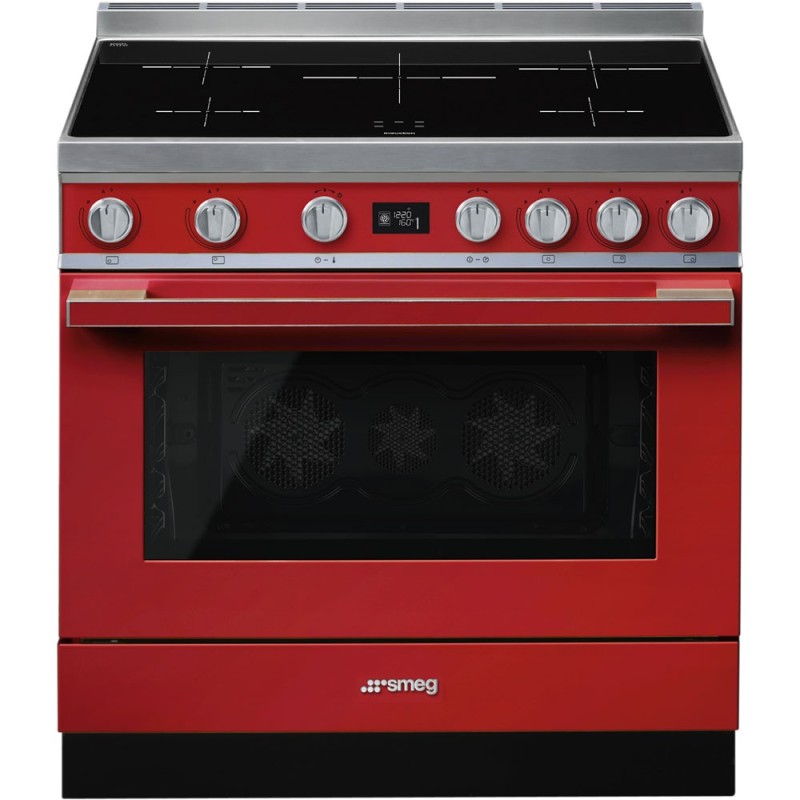 Cocina Smeg CPF9IPR,  Portofino 90 cm, c
