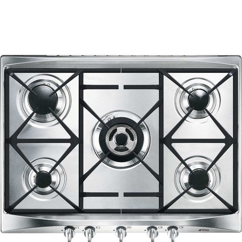 Placa Smeg SR275XGH2,  Gas, Estética Sel