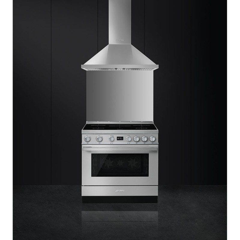 Cocina Smeg CPF9IPX,  Portofino 90 cm, c