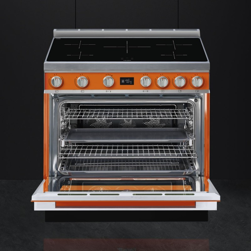 Cocina Smeg CPF9IPOR,  Portofino 90 cm, 