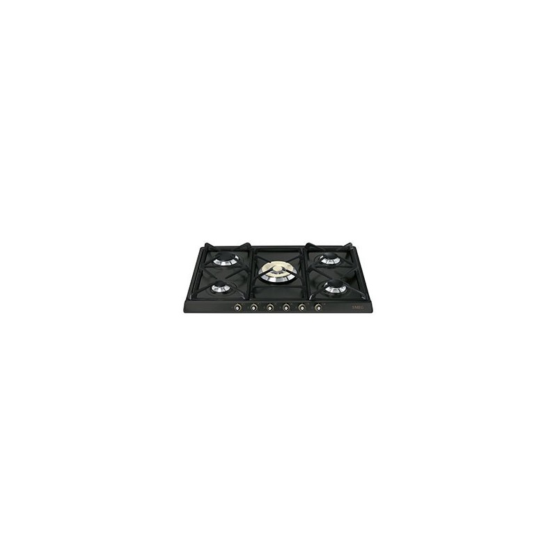 Placa Smeg SR775AO,  de Gas Cortina, col