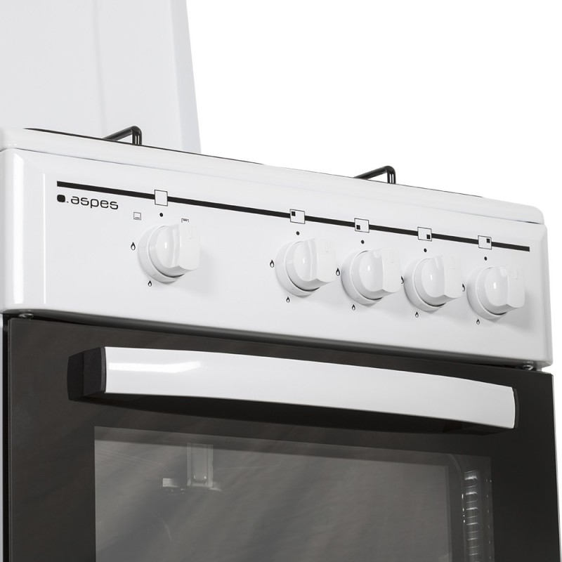 Cocina Aspes AKG4500TM, Gas Butano ancho