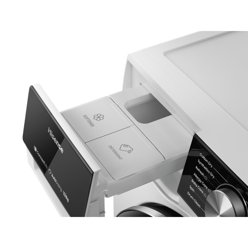 Lavaseca Hisense  WD5S1245BW,   D   A   12 kg 8 k