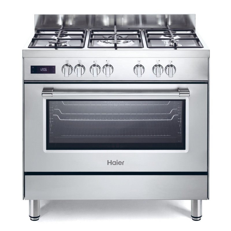 Cocina Haier HGM95TC1X,  PLACA GAS 90 CM