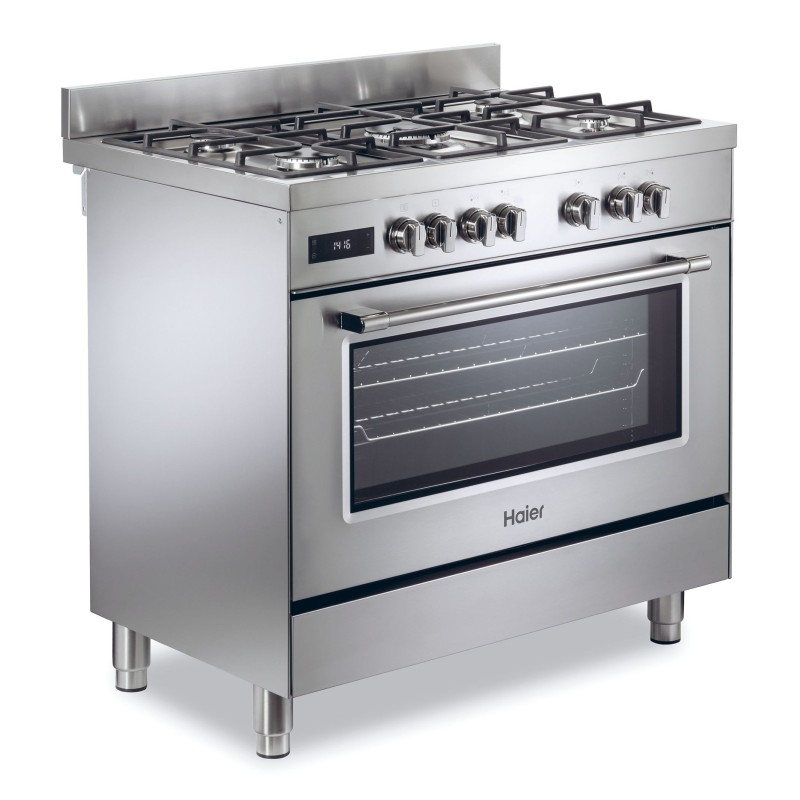 Cocina Haier HGM95TC1X,  PLACA GAS 90 CM