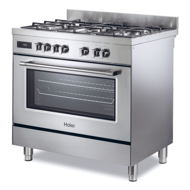Cocina Haier HGM95TC1X,  PLACA GAS 90 CM