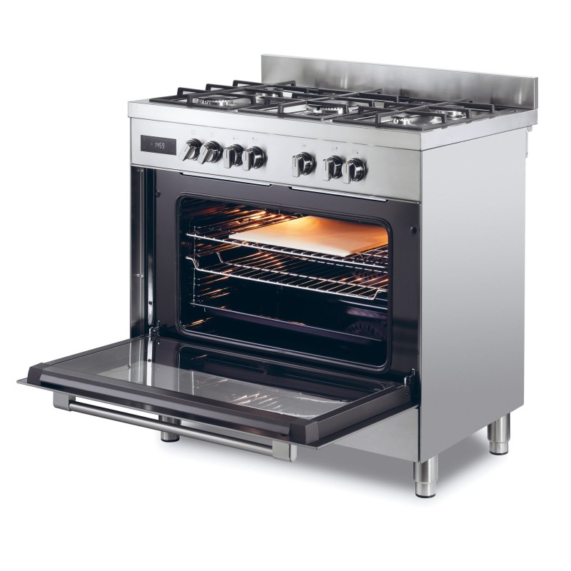 Cocina Haier HGM95TC1X,  PLACA GAS 90 CM