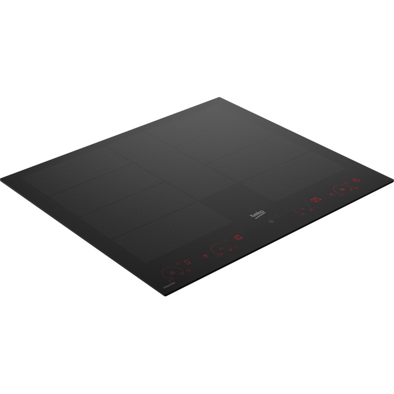 Beko HII68811NT hobs Negro Integrado 60 cm Con placa de inducción 8 zona(s)