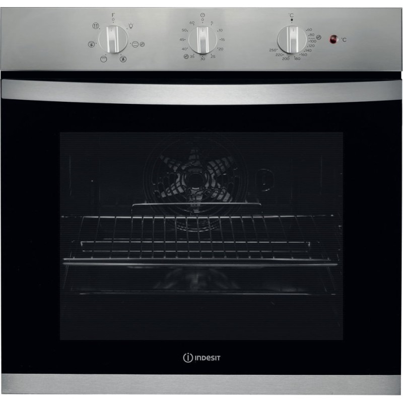 Horno Indesit IFW3534HIX Inox, Volumen 71 L,  MF5,