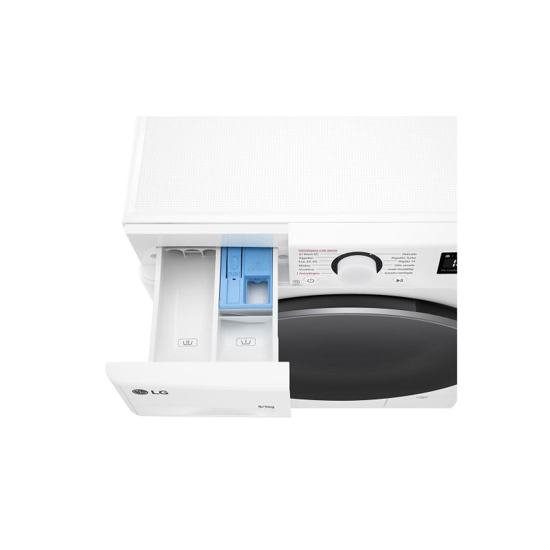 Lavaseca LG F2DR5S09A1W, 8 5kg, 1400rpm,
