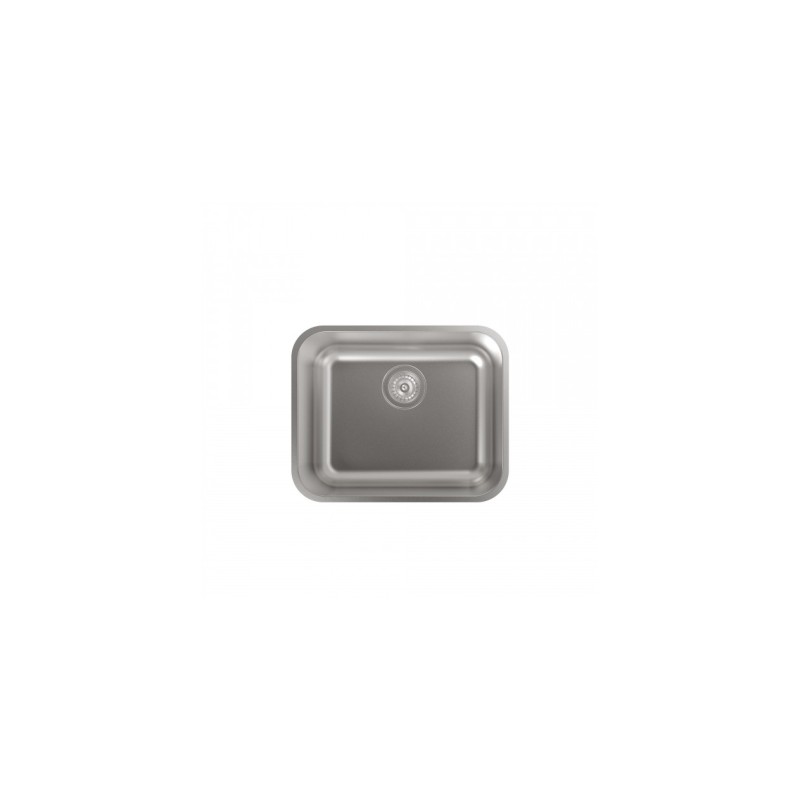 Fregadero inox Cata CB5040, 1 seno, bajo encimeram