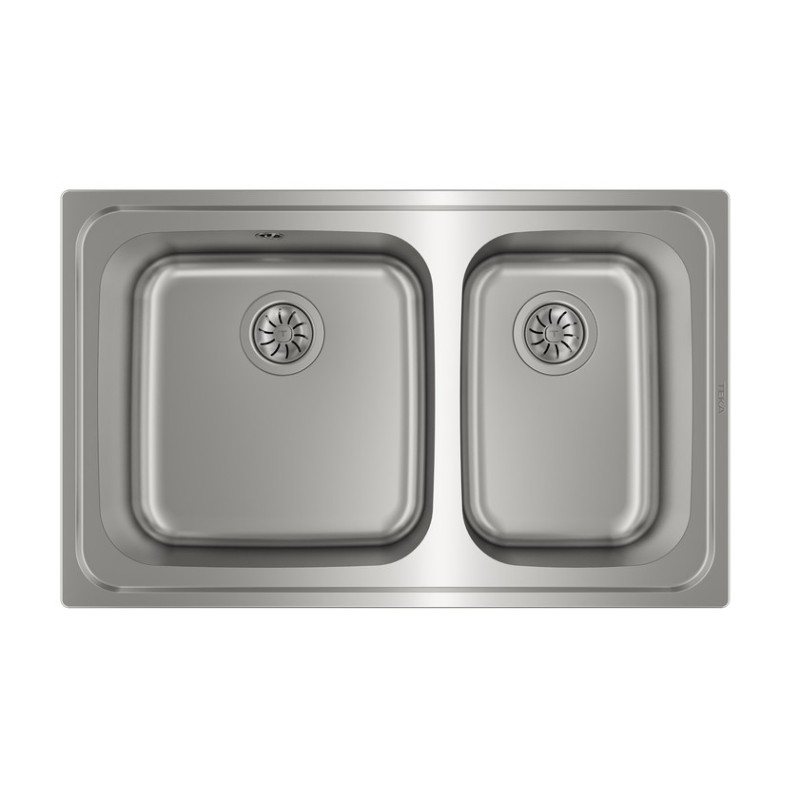 Fregadero Teka CLASSIC 2C 80 I, inox 2 c