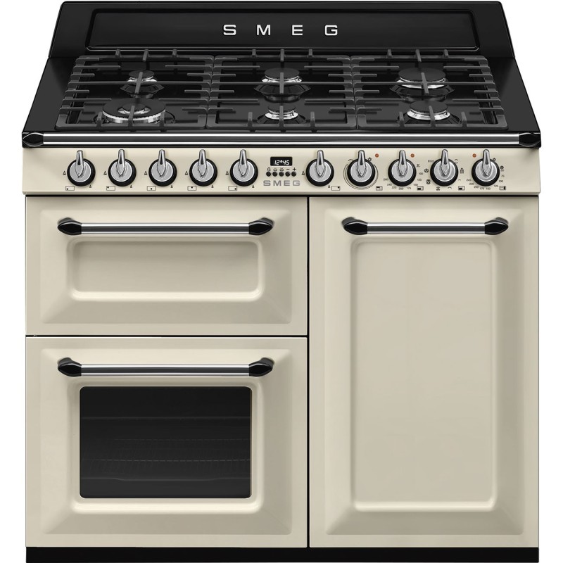 Cocina Smeg TR103P,  Victoria, color cre