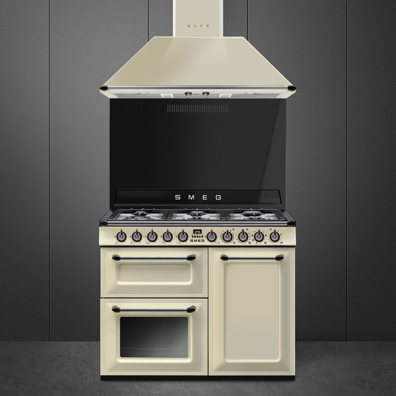 Cocina Smeg TR103P,  Victoria, color cre
