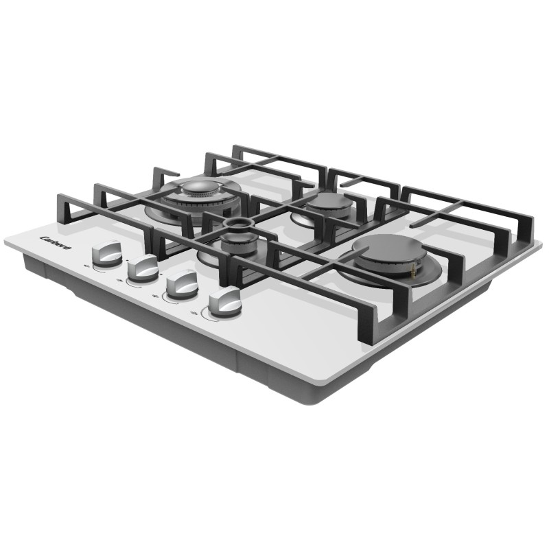 Placa Corbero CPCGM4F4122W,  60 X 52 X 10, 4 Fuego