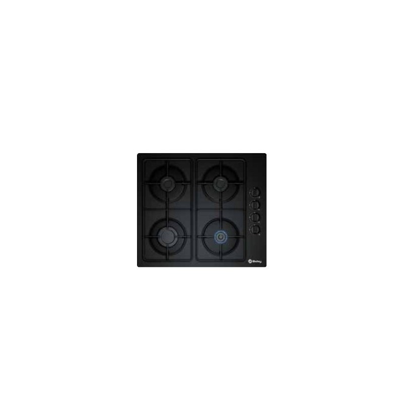 Balay 3ETG464MB hobs Negro Integrado Encimera de gas 4 zona(s)