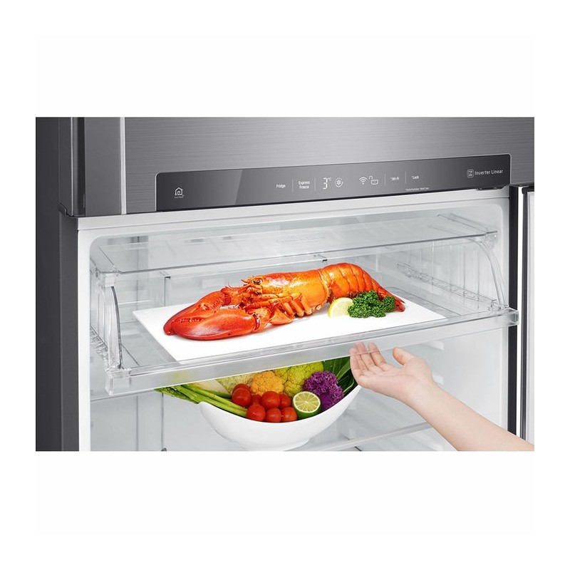 Frig 2p LG GTF916PZPED, 184 x 86 cm, Ino
